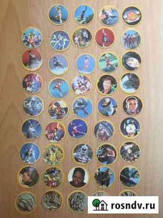 Полная коллекция Power Rangers floppy. фишки Владивосток