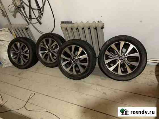 Комплект колес huyndai solaris r16 Пермь