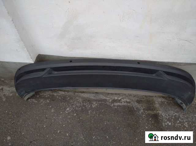 Юбка заднего бампера Skoda Rapid 20-21 Краснодар - изображение 1