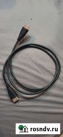 Кабель hdmi 1 метр Уфа - изображение 1