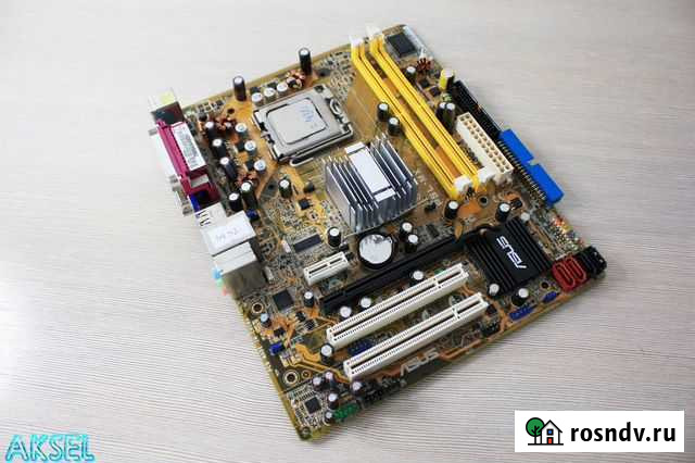 Материнская плата 775 Asus P5L-MX rev: 1.02G Новосибирск - изображение 1