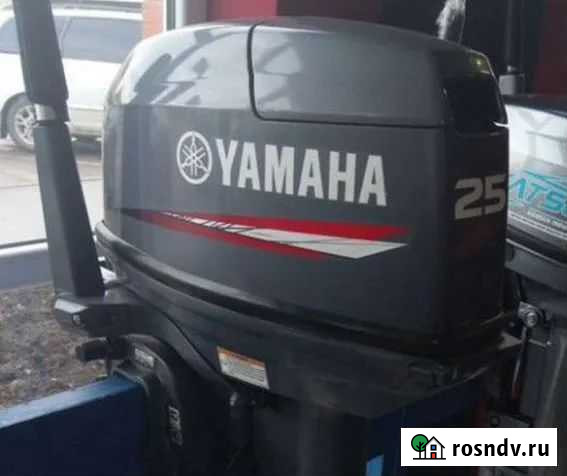 Лодочный мотор Yamaha 25 bmhs Б/У Новосибирск - изображение 1