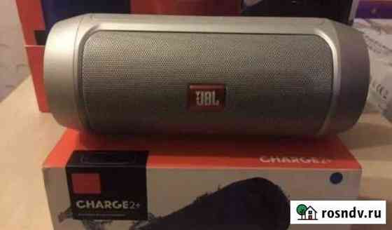 Колонка bluetooth jbl charge 2+ серая Раменское