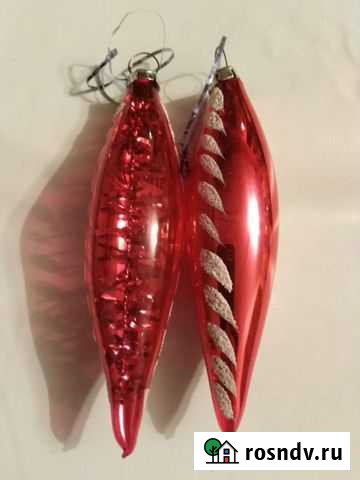 Стеклянные сосульки для елки Братск - изображение 1