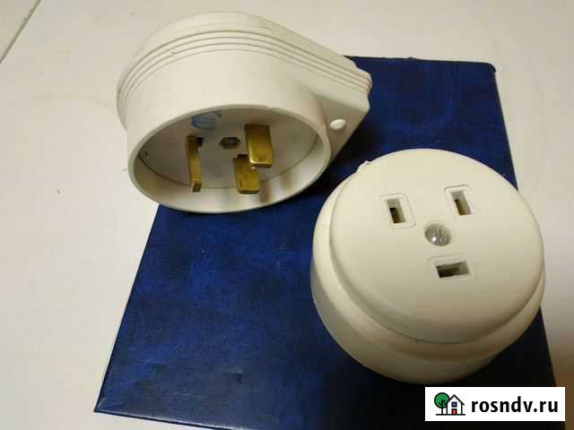Розетка и вилка для электроплиты Смоленск - изображение 1