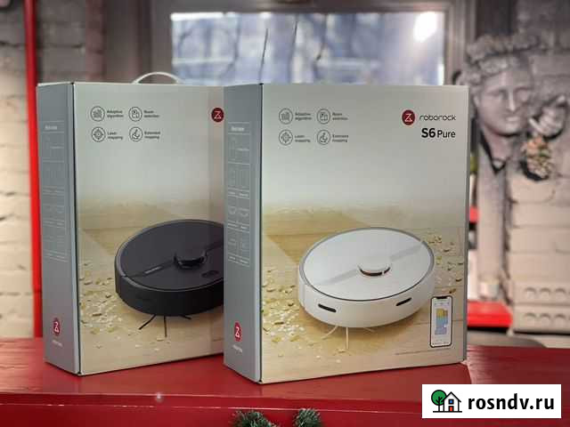 Робот пылесос Xiaomi Roborock S6 Pure Барнаул - изображение 1