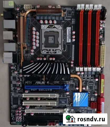 Asus P6T deluxe V2 LGA1366+ проц Дмитров - изображение 1