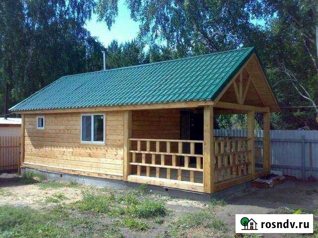 Сруб 6*6 м. С верандой 2,5*6 м Красноярск - изображение 1