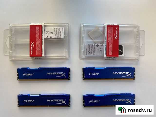 Оперативная память Kingston HyperX fury Blue Serie Новосибирск - изображение 1