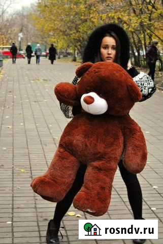 Большой плюшевый мишка Тимофей 110 см Ульяновка - изображение 1