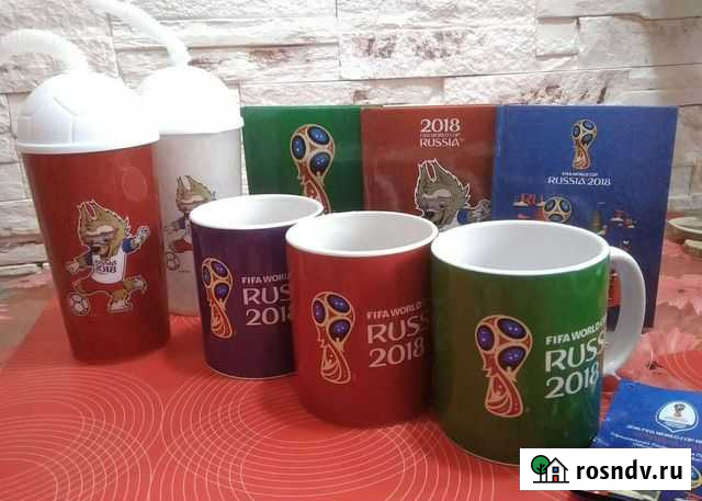 Кружка. Стакан. Блокнот. fifa чм по футболу 2018 Вязьма - изображение 1