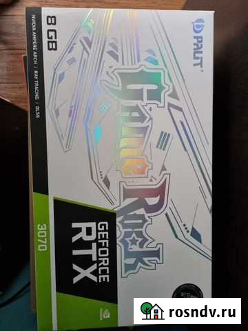 Palit game rock rtx3070 Ростов-на-Дону - изображение 1