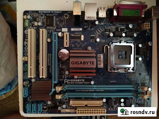 Материнская плата Gigabit GA-G41MT-S2PT Подольск - изображение 1
