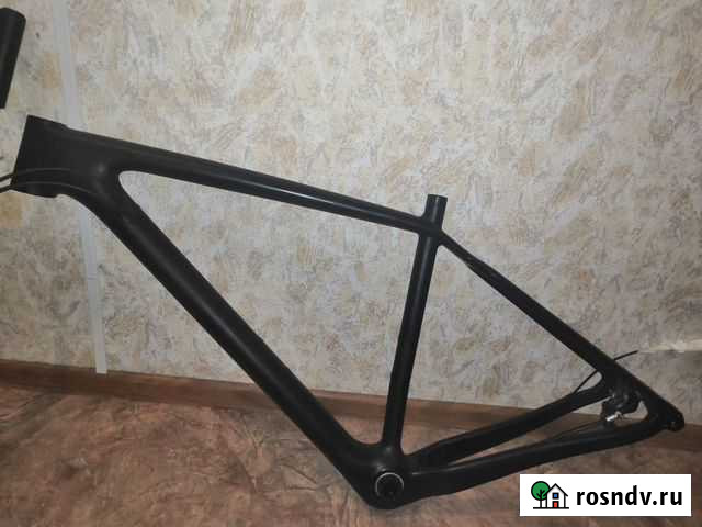 Карбоновая рама (BXT-MTB-046) размер L, задняя ось Воронеж - изображение 1