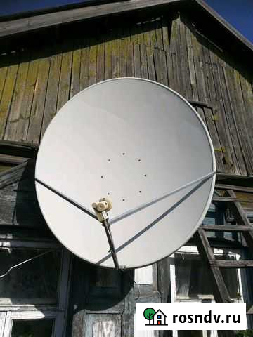Антенна спутниковая с тюнером спутникового тв Омск - изображение 1