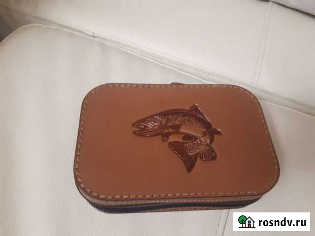 Чехол кейс для блесен из натуральной кожи Волгоград - изображение 1