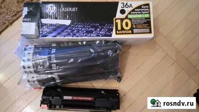 Картридж hp 36 a Архангельск - изображение 1