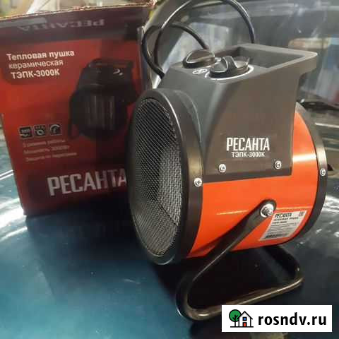 Тепловая пушка электрическая ресанта 3000 Санкт-Петербург - изображение 1