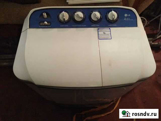 Полуавтоматическая стиральная машинка LG WP-611NP Омск - изображение 1