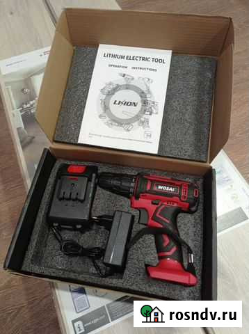 Шуруповерт Wosai Брянск - изображение 1