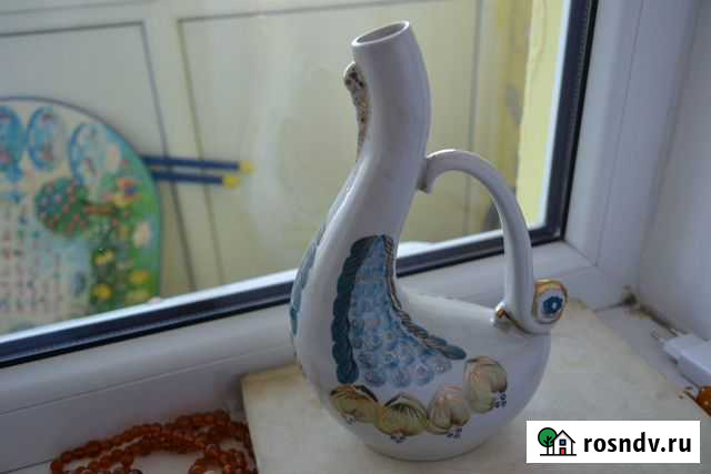 Кувшин полонского завода художественный керамики Черняховск - изображение 1