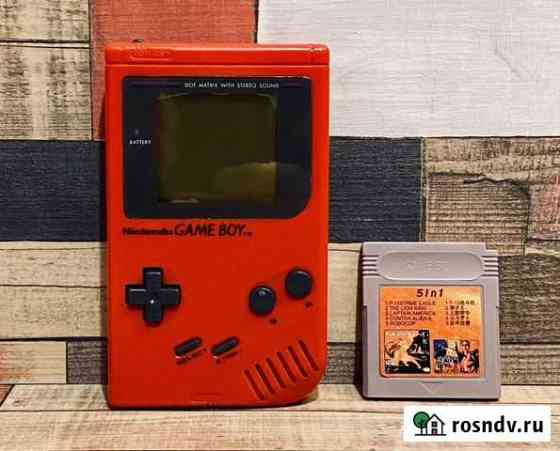 Game Boy Original Red + 5в1 Москва