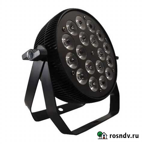 Прожектор Led flat par 18*15 rgbw Москва - изображение 1