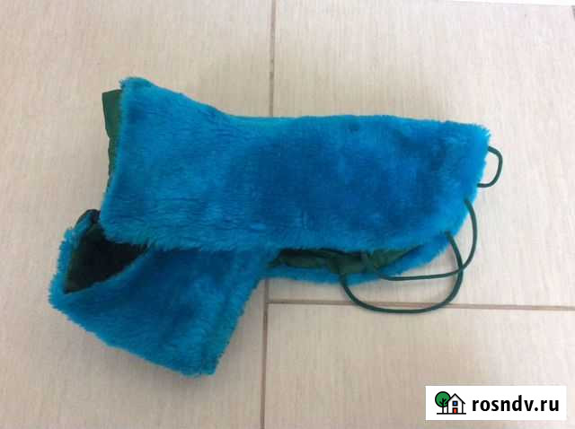 Попона двухсторонняя для мал.собачки Москва - изображение 1