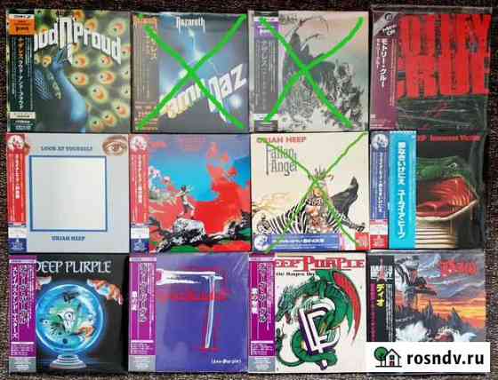 Фирменные CD- Japan Mini Lp CD- Uriah Heep, Deep P Белгород