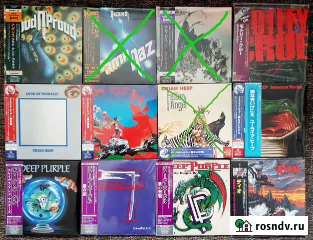 Фирменные CD- Japan Mini Lp CD- Uriah Heep, Deep P Белгород - изображение 1