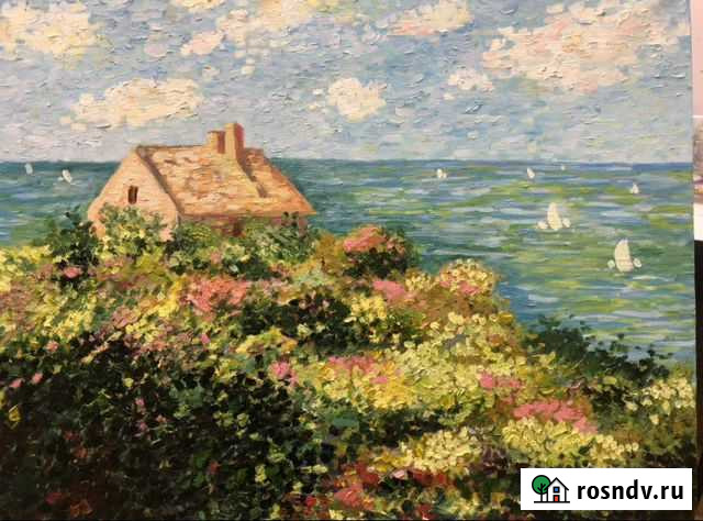 Картина маслом «Рыбацкий домик» Московский - изображение 1