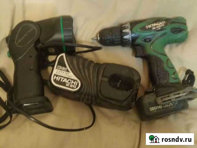 Шуруповерт hitachi, зарядка Санкт-Петербург - изображение 1