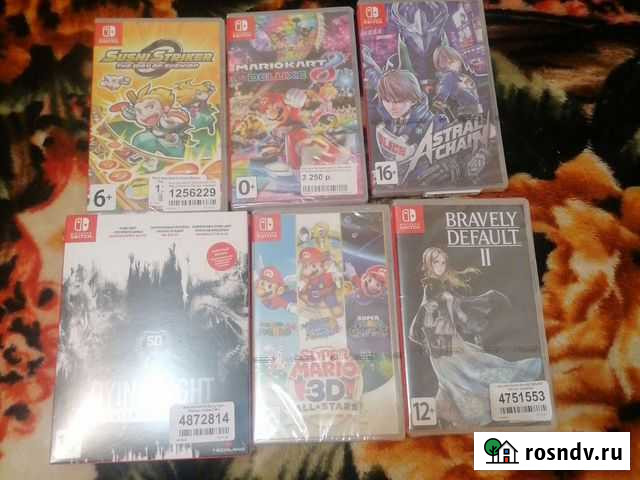 Игры для nintendo switch (нинтендо свич) Воронеж - изображение 1
