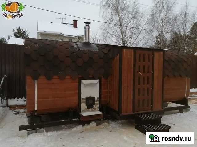 Баня бочка Готовая баня Под ключ Ростов-на-Дону - изображение 1