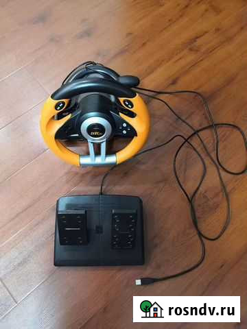 Игровой руль с педалями Путевка - изображение 1