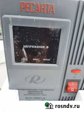 Стабилизатор напряжения Ресанта бу Уфа - изображение 1