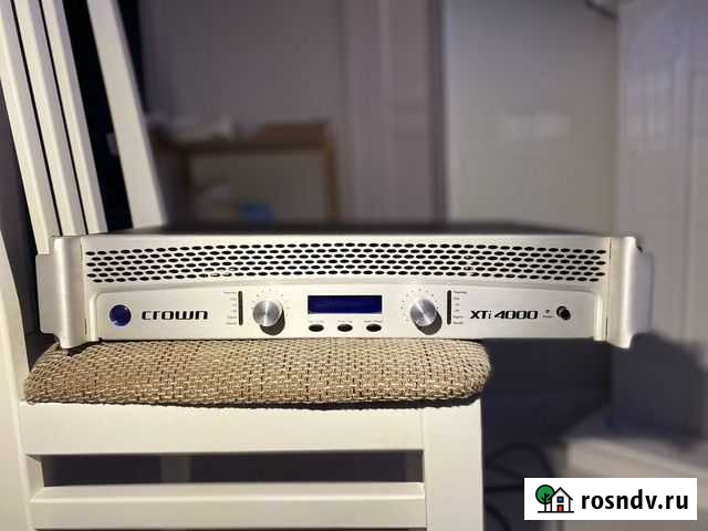 Усилитель мощности crown XTI4000 Воронеж - изображение 1