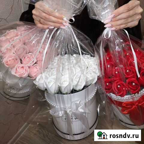Мыльные розы букеты Казань - изображение 1
