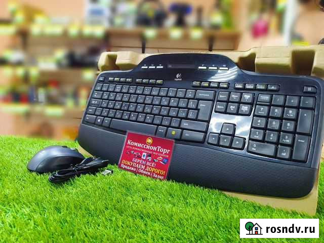 Клавиатура и мышь Logitech Wireless Desktop MK710 Топки - изображение 1