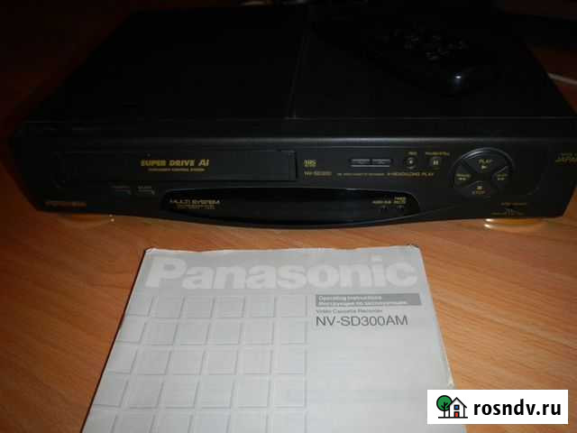 Видеомагнитафон Panasonic NV-SD300AM 4 головочный Екатеринбург - изображение 1