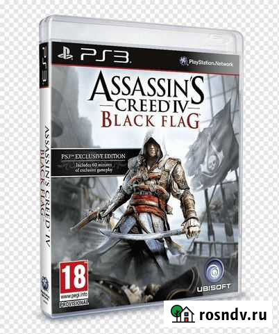 Assassins Creed 4 PS3 Б/У Новосибирск - изображение 1