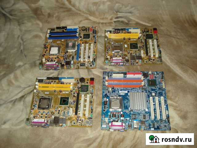 Материские платы Asus и Gigabyte сокет 775 брак Санкт-Петербург - изображение 1