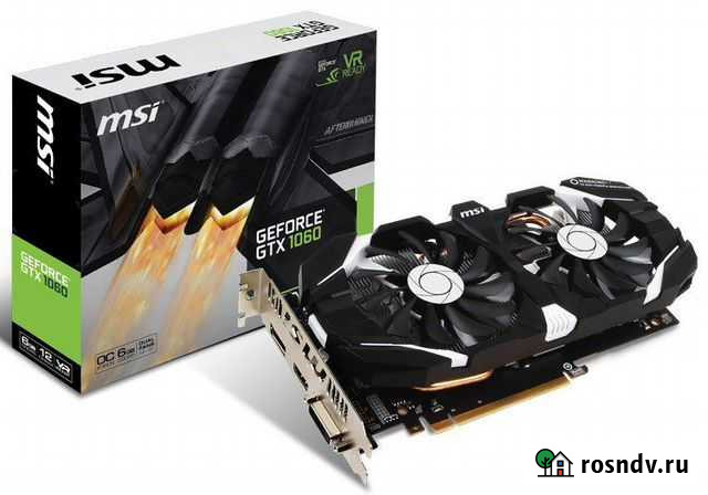 Видеокарта MSI GeForce GTX 1060 3GT OCV1 Дербент - изображение 1