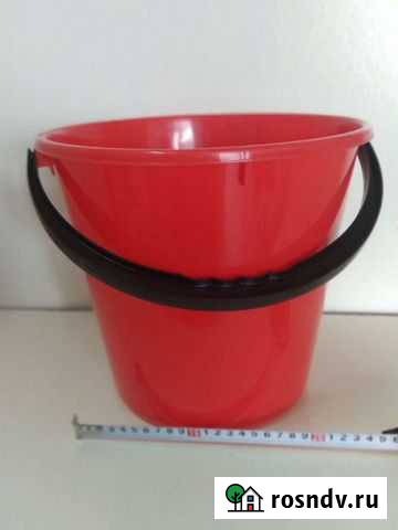 Ведро 10л Примула красное Красноуральск - изображение 1