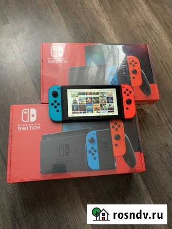 Новые/100игр+nintendo switch v2 Санкт-Петербург - изображение 1