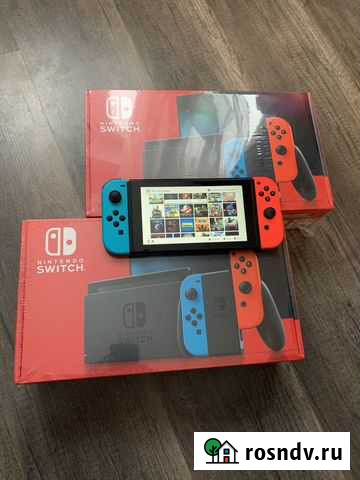 Новые/100игр+nintendo switch v2 Санкт-Петербург - изображение 1