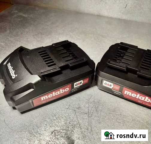 Аккумулятор Metabo Li-Ion 18 В 2 Ач Москва - изображение 1