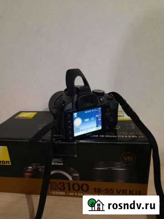 Зеркальный фотоаппарат nikon 3100 Альметьевск - изображение 1