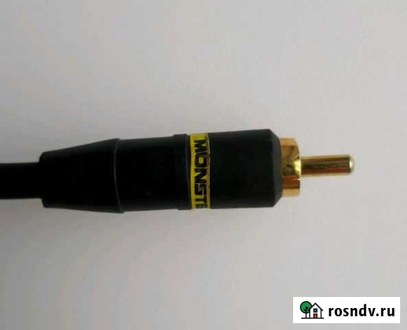 Видеокабель Monster standard SV1, 75 Ом, 1 м, бу Новосибирск - изображение 1