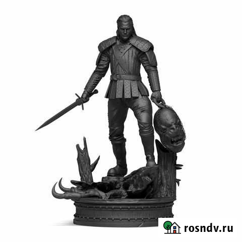 Геральт (Geralt Witcher) модель фигурка Кострома - изображение 1
